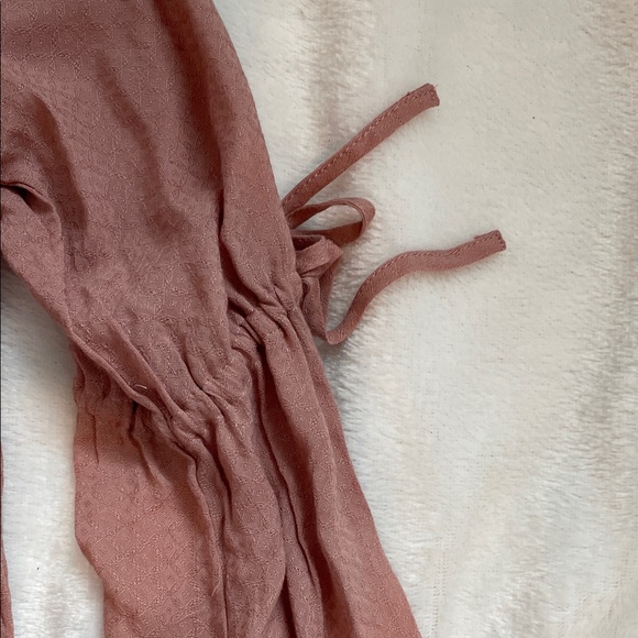 Free People Mauve Ruffle Blouse - Picture 5 of 7